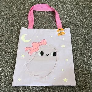 Cute ghost tote bag